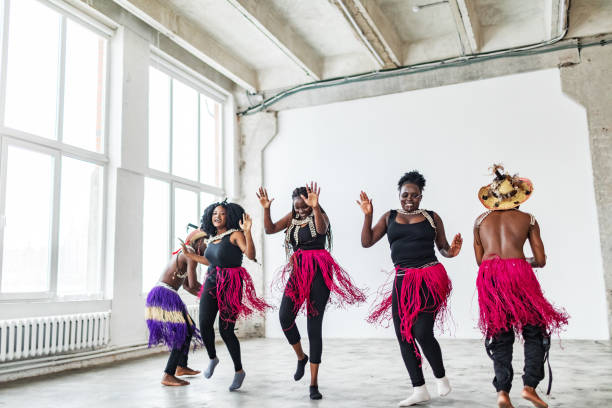 istock Tribal dance rehearsal 1816444725