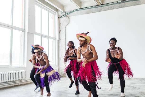istock Tribal dance rehearsal 1816445911