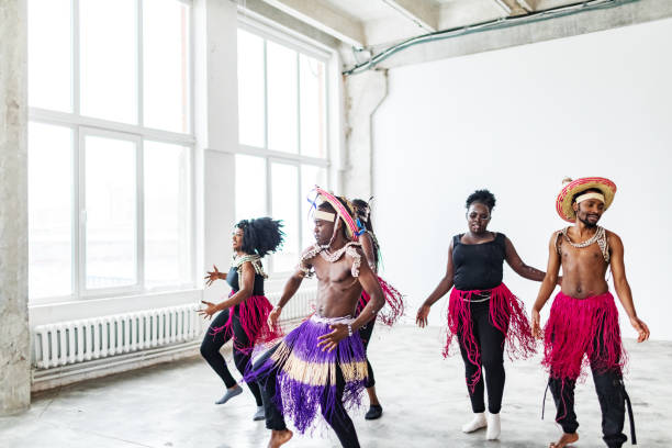 istock Tribal dance rehearsal 1816447543