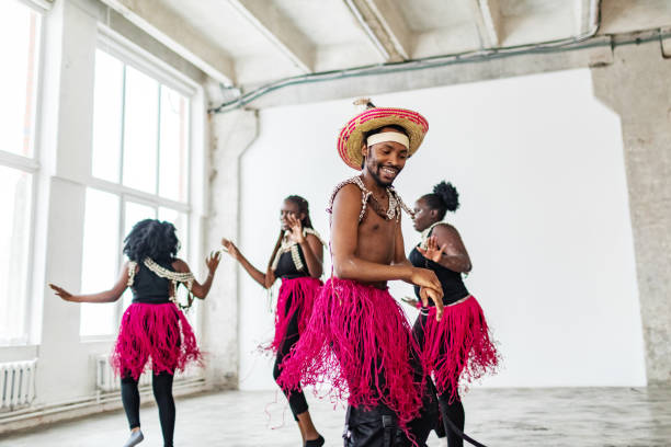 istock Tribal dance rehearsal 1816447584