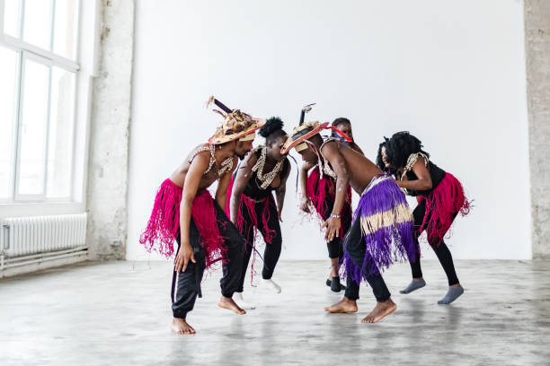 istock Tribal dance rehearsal 1816448150