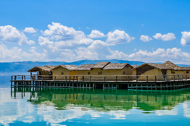 istock Village in the Lake 181644889