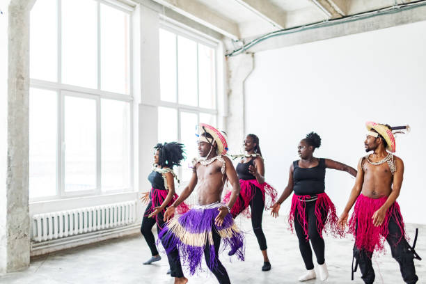 istock Tribal dance rehearsal 1816449781