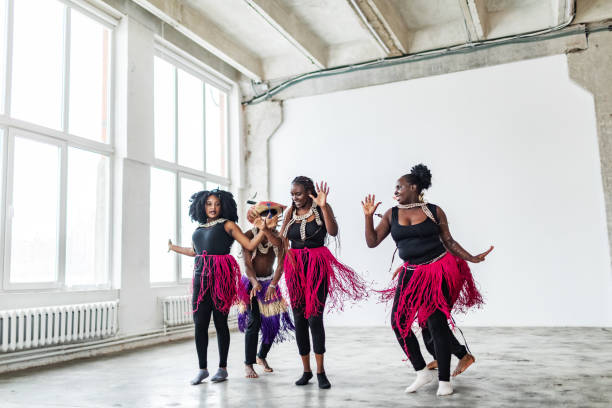istock Tribal dance rehearsal 1816449791