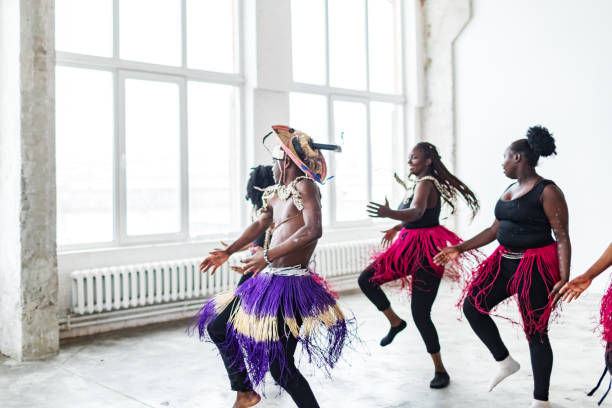 istock Tribal dance rehearsal 1816454064