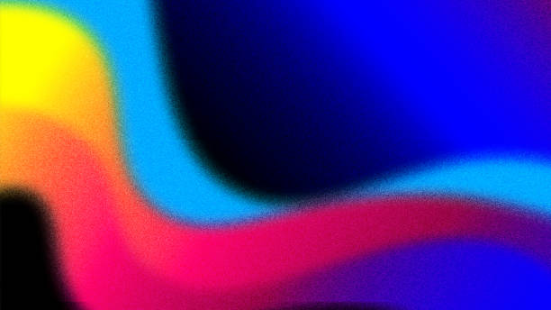 istock grainy texture noise effect abstract black blue and red color gradient background or wallpaper design. use to web banner, banner, book cover or  header poster design. 1816455660