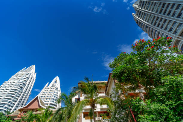 istock Exotic buildings in Xishuangbanna 1816460019