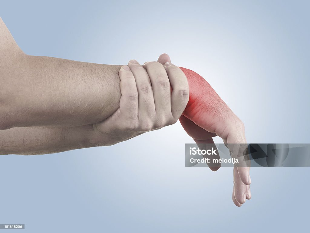 통증이 남자 손목 - 로열티 프리 건강관리와 의술 스톡 사진