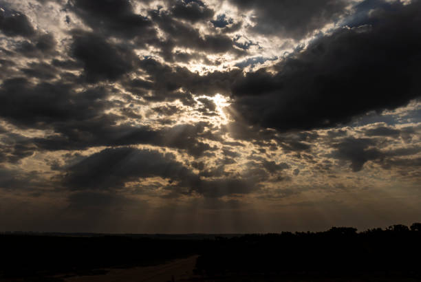 istock Dramatic sunset in the sky in Brazil 1816488696
