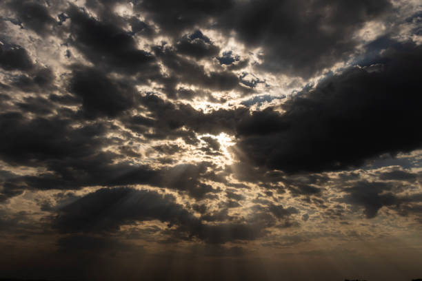 istock Dramatic sunset in the sky in Brazil 1816488721