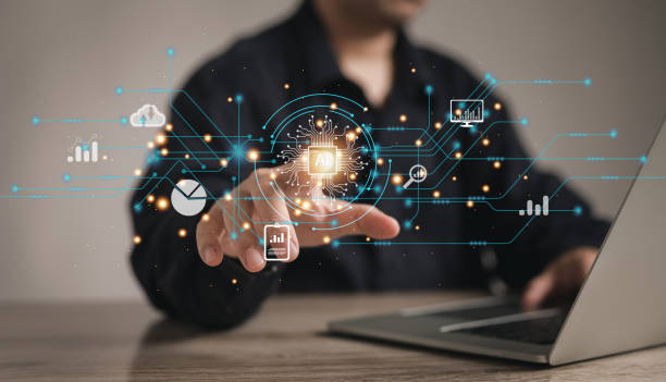 istock Digital transformation change management by Ai technology to process for new technology big data and business process strategy, cloud computing, smart industry internet and customer service management 1816502999
