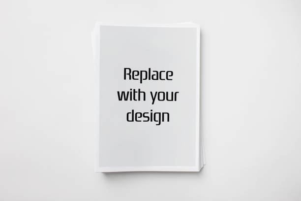 istock A4 Vertical Brochure, Magazine, Catalog Mockup 3D Rendering 1816512238