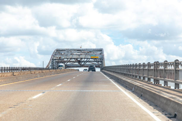 istock bridge on interstate 10 at Lake Charles, Louisiana 1816545910