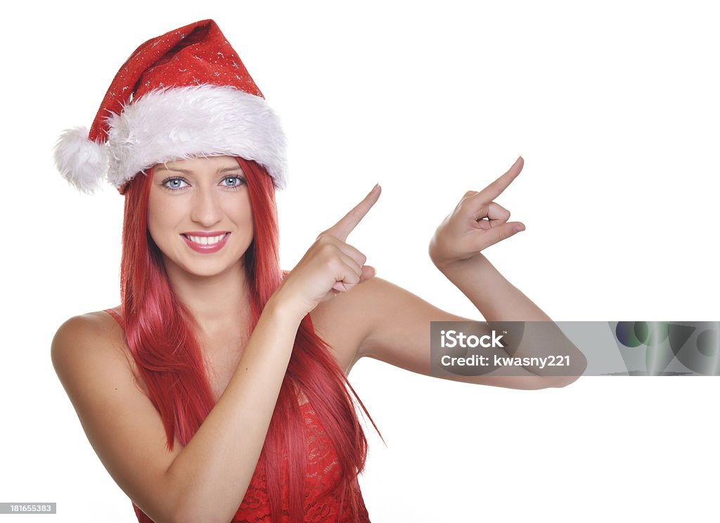 Weihnachten Mädchen - Lizenzfrei Attraktive Frau Stock-Foto
