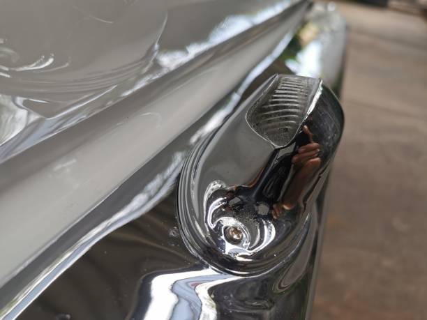 istock License plate lights for very old cars 1816565967