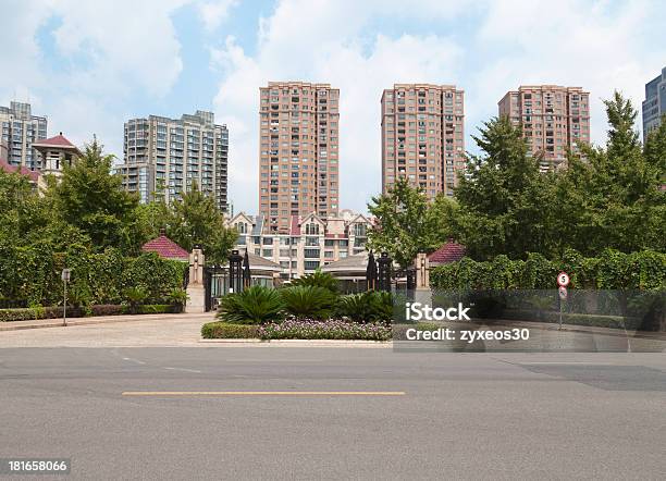 Foto de Distrito Residencial e mais fotos de stock de Arquitetura - Arquitetura, Canteiro de Flores, China