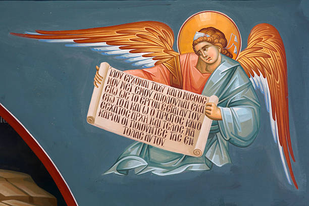 istock Byzantine frescoes 181659680