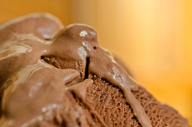 istock Cocoa and chocolate ice cream detailed surface 181664510