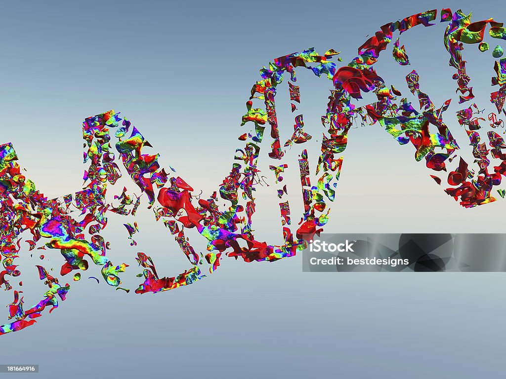 DNA Strand - Foto de stock de Biologia royalty-free