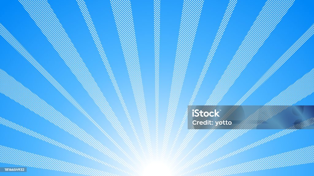 Radiant Background Example Halftone Radiant Background In Vector Stock Illustration - Download ...