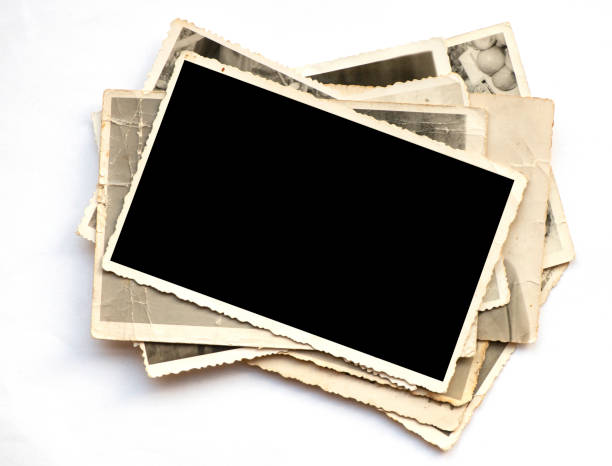 istock Blank vintage photo paper isolated 1816662670