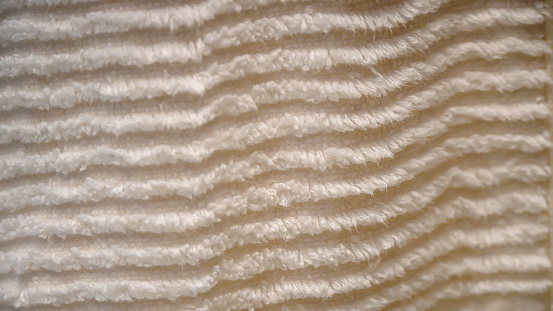 Texture of a towel close up