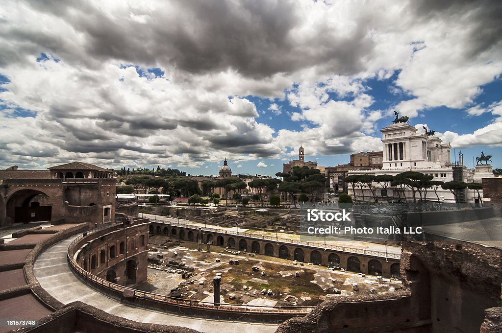 Roman Forum - Lizenzfrei Alt Stock-Foto