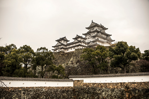 Hyogo, Japan - December 21, 2015: Himeji Castle