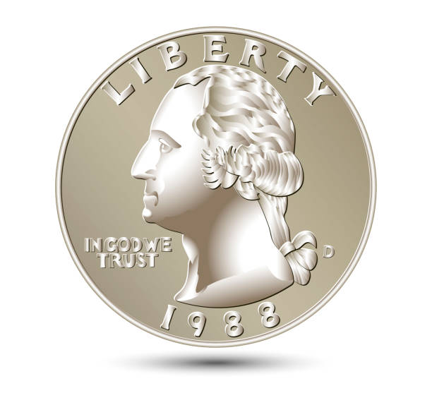 istock American money, Washington quarter dollar or 25-cent silver coin 1816771839