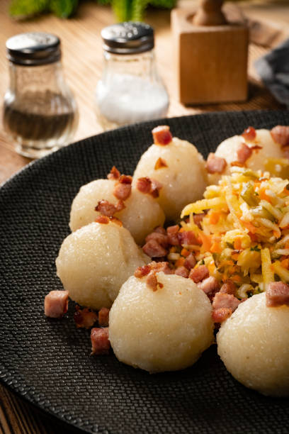 istock Meat stuffed potato dumplings. 1816772083