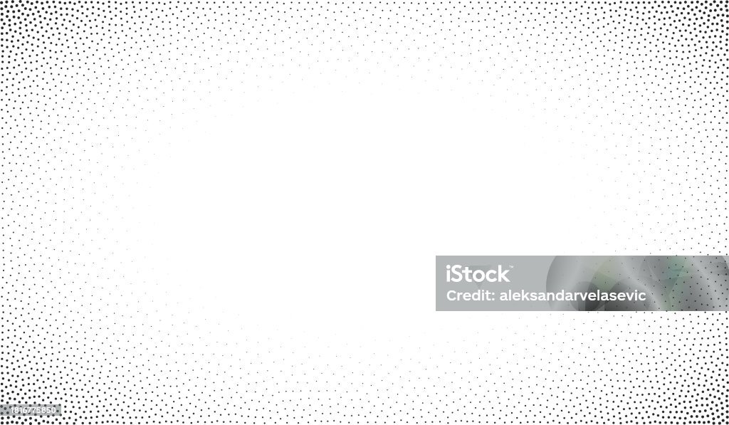 Stippled Frame Stippled Halftone Vignette Frame Background Stock Illustration ...