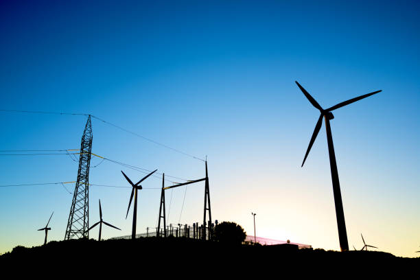 istock Wind turbines generators for renewable electricity production 1816788417