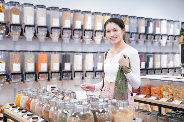 istock Eco-Friendly Shopping Experience portrait 1816788437