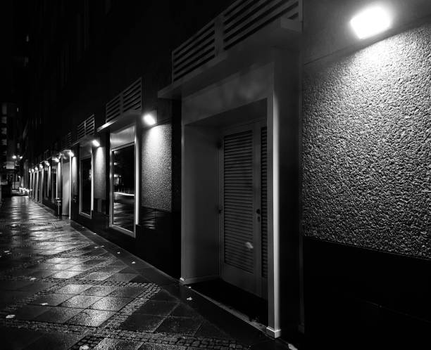 istock Lights Frankfurt Black and White 1816830760