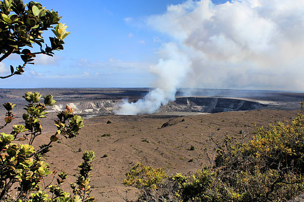 vulcano alle hawaii - hilo foto e immagini stock