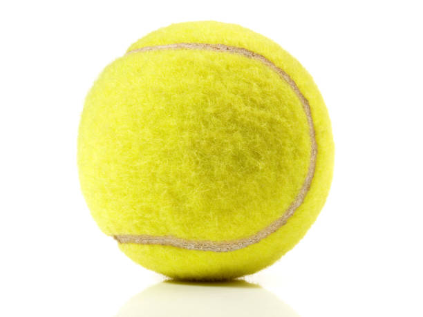 istock Tennis ball isoladet on white background 1816859327