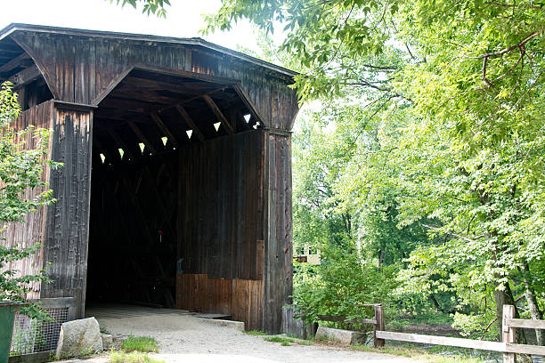 istock Covered bridge in Contoocook, New Hampshire 181686528
