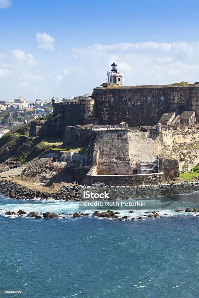 El Morro Historic El Morro Castle in San Juan, Puerto Rico Puerto Rico Stock Photo