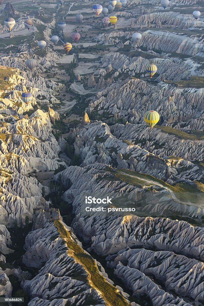 Luftbild Aufnahmen von einem Berglandschaft - Lizenzfrei Abenteuer Stock-Foto