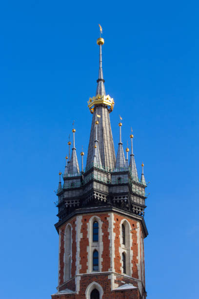 istock St. Mary's Basilica on Krakow main square. 1816872801