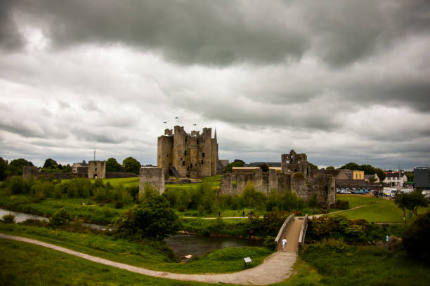 istock Spring in Trim Castle (Caislean Bhaile Atha Troim), Ireland 1816888736