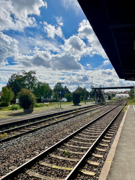istock Train Station Langenlonsheim Germany 1816897547