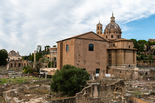 September 4, 2022 - Rome, Italy. Sant'Agnese in Agone is a 17th-century Baroque church in Rome, Italy. It faces onto the Piazza Navona, one of the main urban spaces in the historic centre of the city