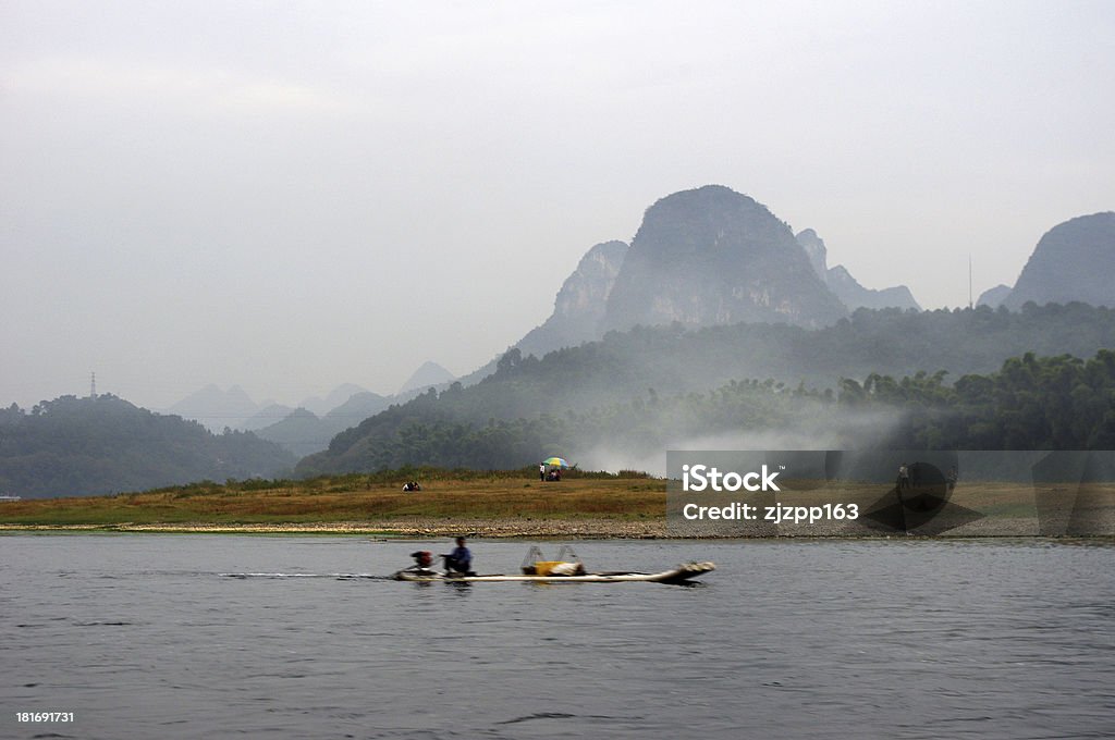 China Guilin rafting - Foto de stock de Agua libre de derechos