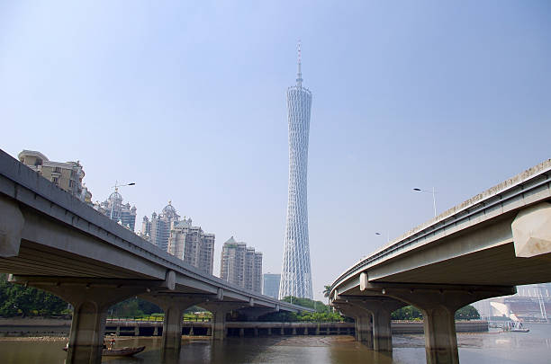 China Guangzhou Construction stock photo