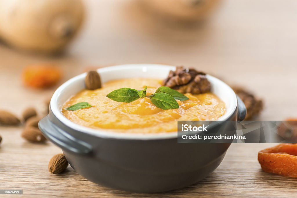 Zucca porridge - Foto stock royalty-free di Albicocca
