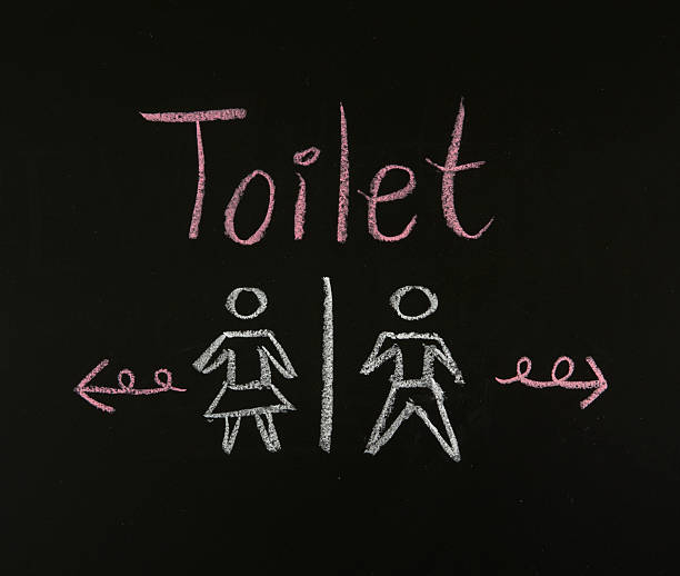 istock toilet sign on blackboard 181694468