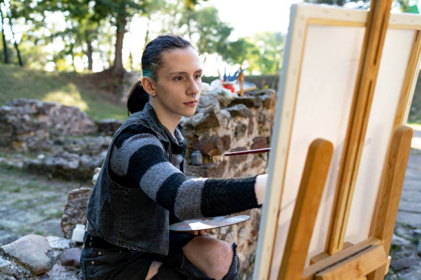 istock Young male artist 1816955186