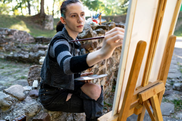 istock Young male artist 1816956879
