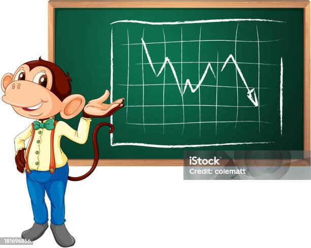 Ilustración de Negocios Monos Y Tabla De Planchar y más Vectores Libres de Derechos de Adulto - Adulto, Animal, Chimpancé